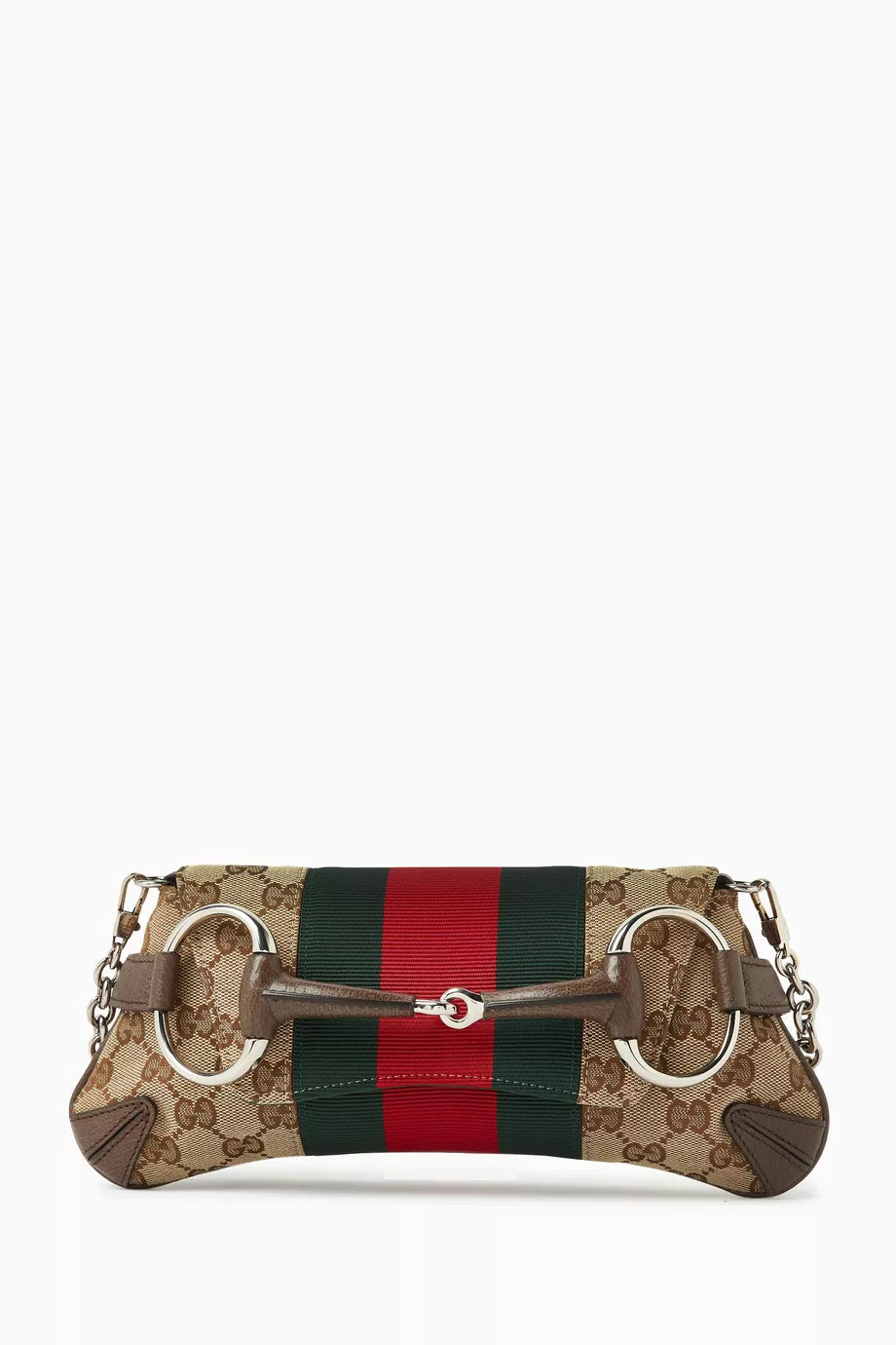 GG Supreme Horsebit 1955 Clutch Bag in Canvas