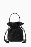 Mini Blondie Bucket Bag in Leather