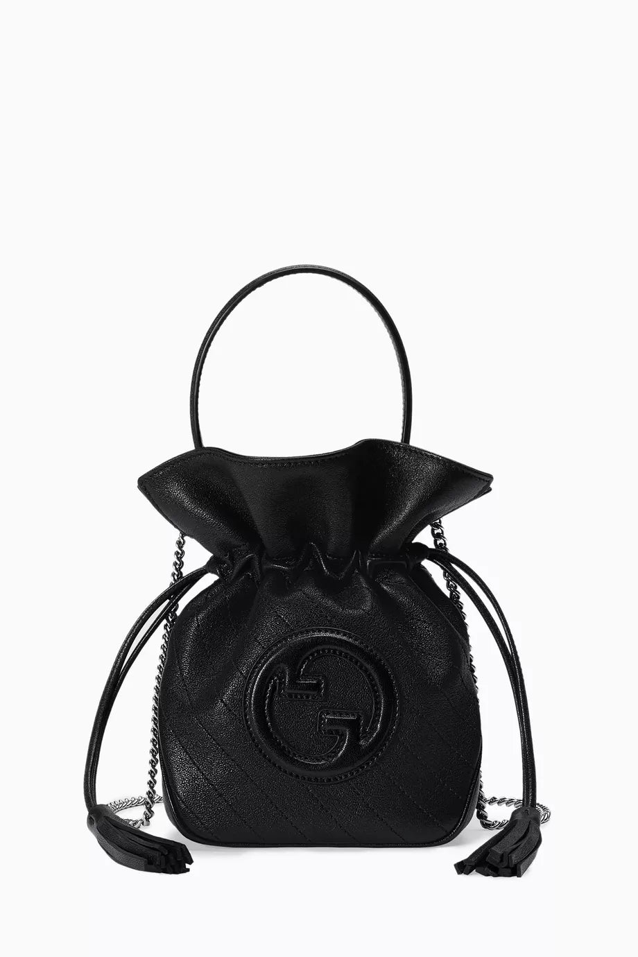 Mini Blondie Bucket Bag in Leather
