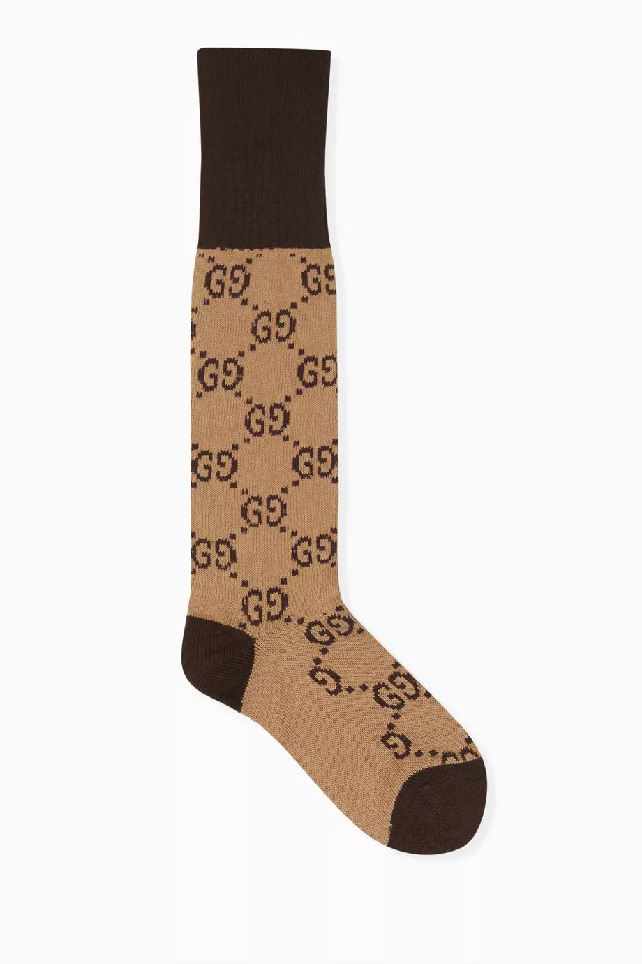 GG Patterned Socks in Stretch Cotton-blend