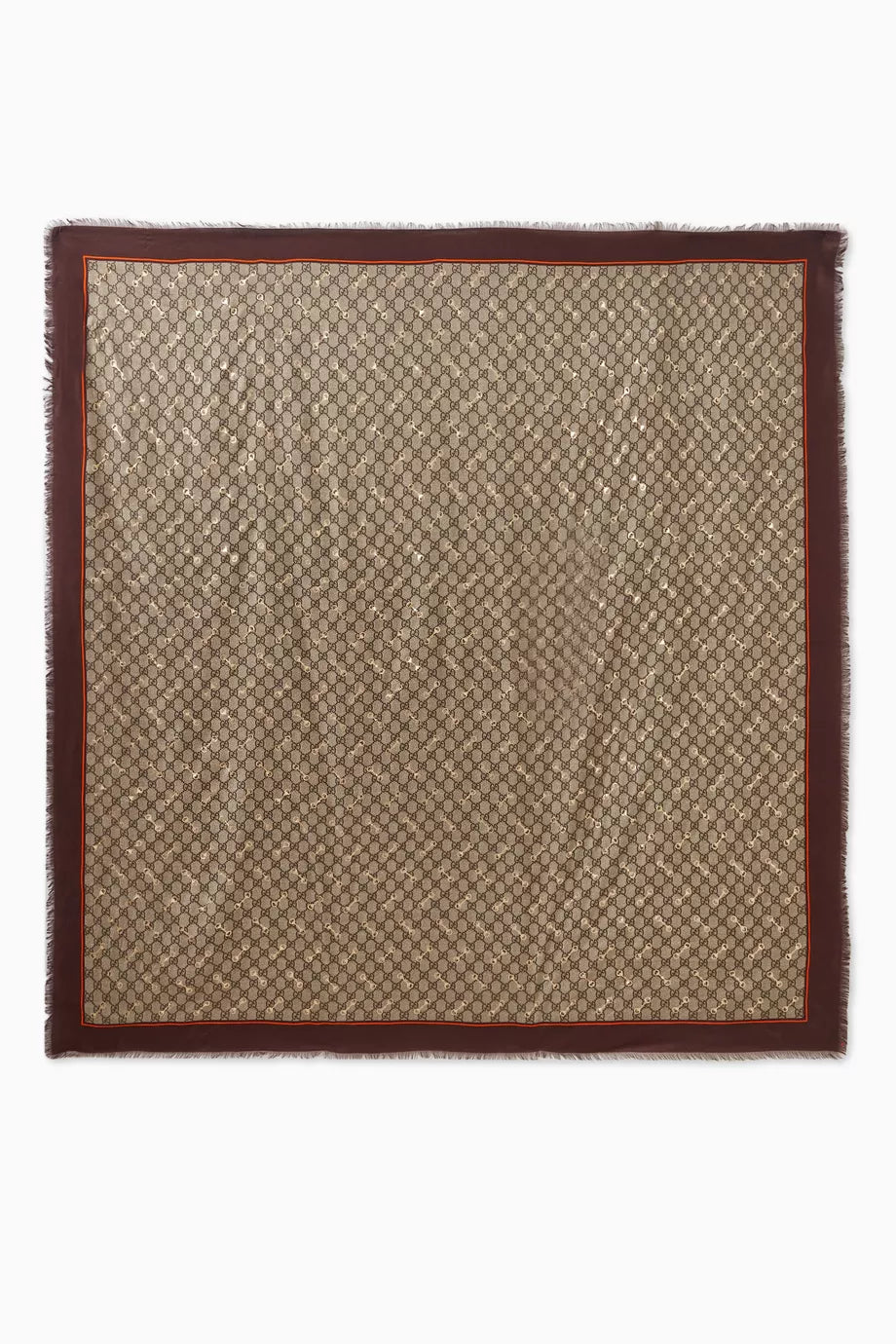 Horsebit Shawl in Silk & Modal