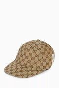 Gucci Patch Baseball Hat in GG Cotton Canvas