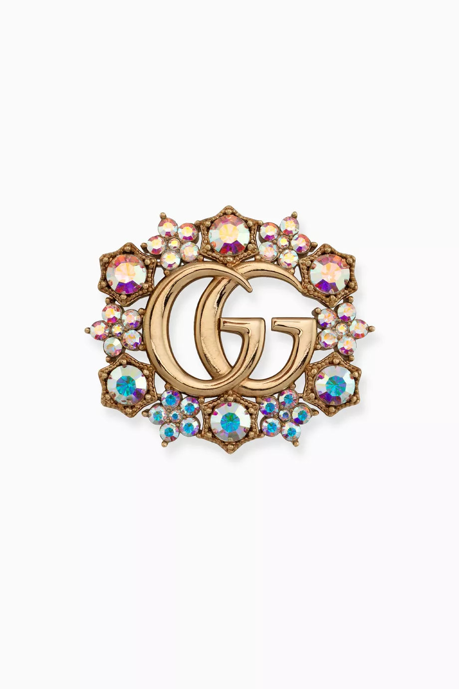 GG Crystal Brooch