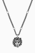 Lion Head Pendant Necklace