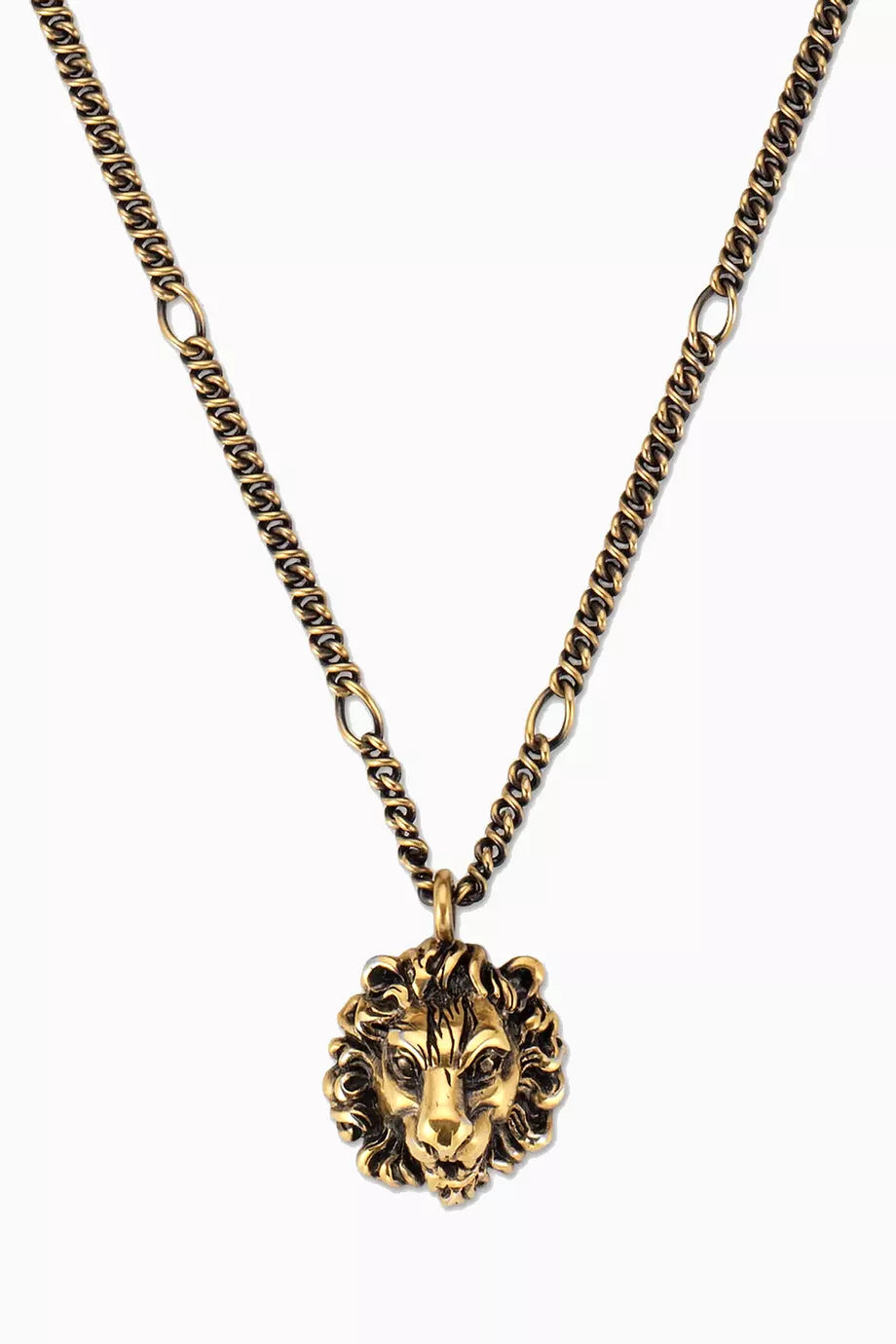 Lion Head Pendant Necklace
