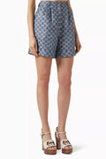 GG Shorts in Linen