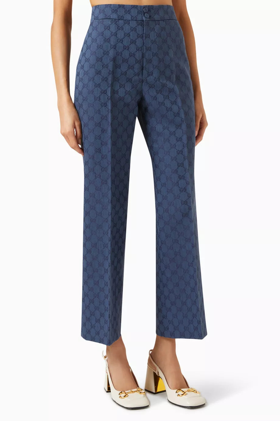 GG Pants in Jacquard