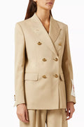Double-breasted Blazer in Wool