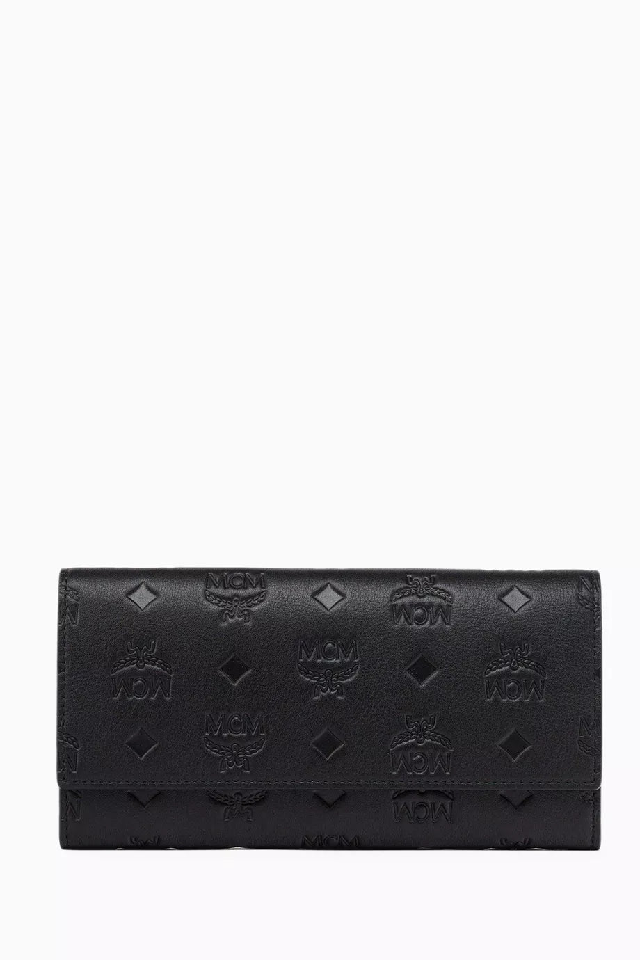 Mini Aren Continental Wallet in Visetos Leather