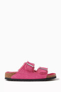 Arizona Fell Sandals in Shearling & Suede