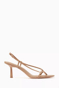 Entwined 70 Strappy Sandals in Nappa Leather
