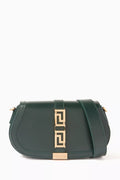 Greca Goddess Shoulder Bag in Calf Leather