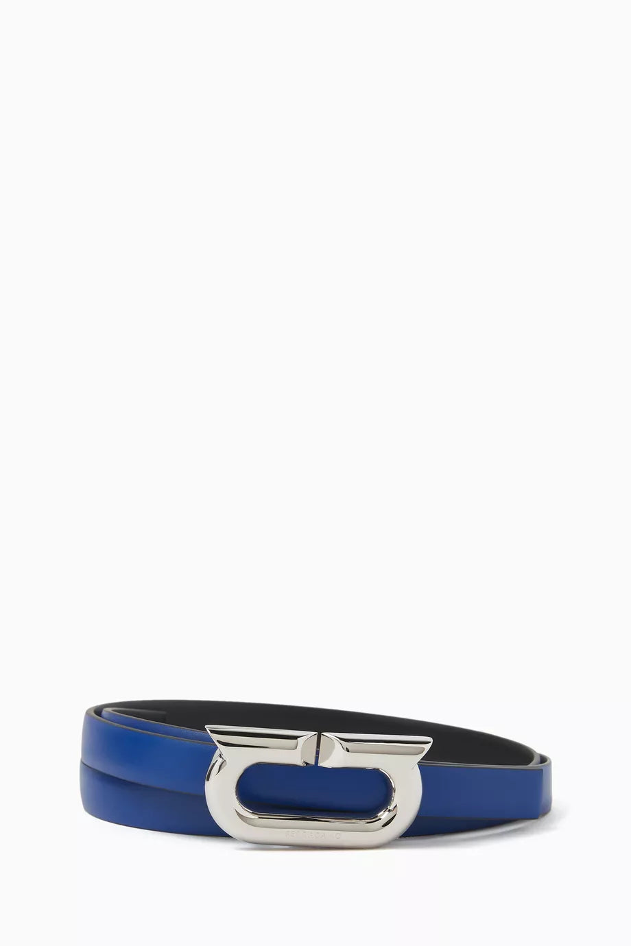 Donna Reversible Belt in Calfskin Leather