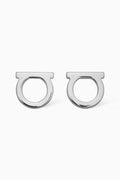 Gancini Earrings in Brass