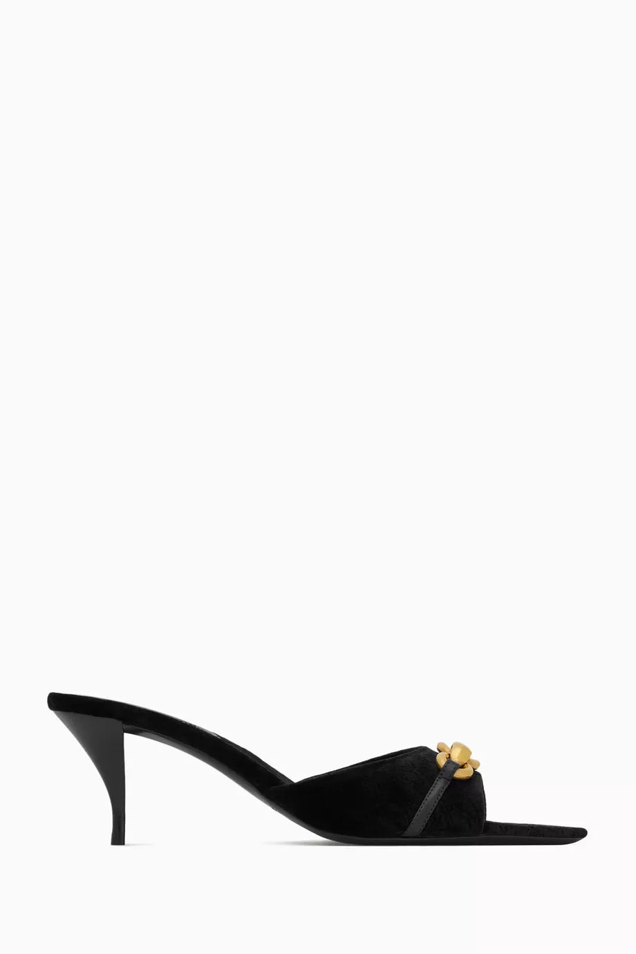 Le Maillon 60 Mules in Velvet