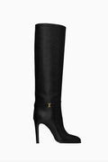 Diane Knee-high Boots in Grained Leather