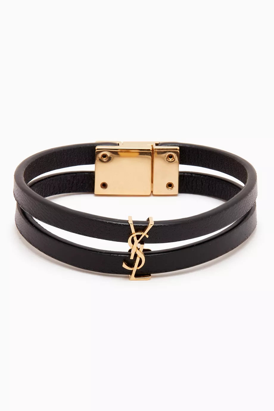 Cassandre Double-strand Bracelet in Leather
