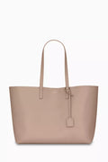 Medium East West Tote Bag in Smooth Leather