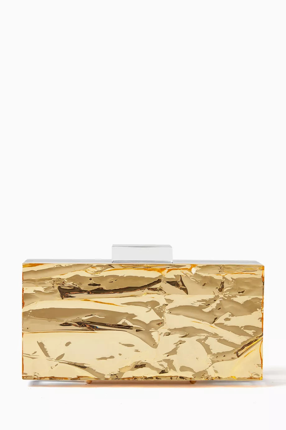 Crushed Ice Clutch in Acrylic