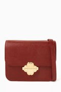Mini Clover Bag in Lizard-embossed Leather