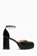 Franci Platform Pumps in Patemt Leather