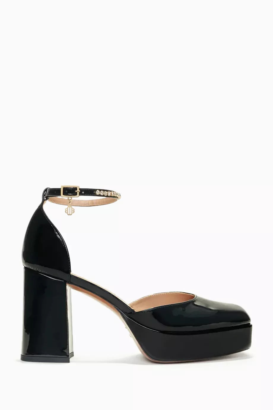Franci Platform Pumps in Patemt Leather