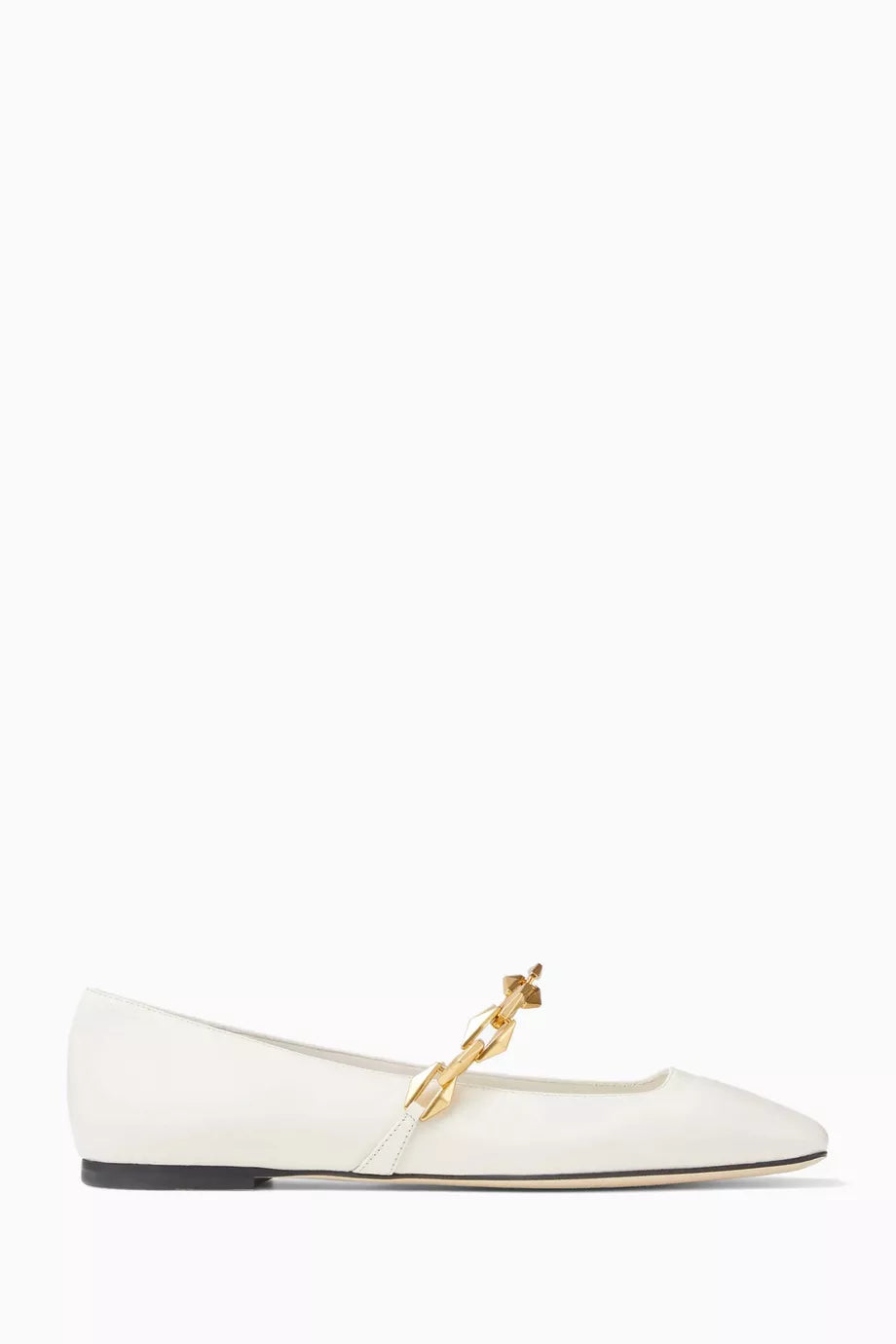 Diamond Tilda Flats in Leather