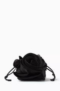 Medium Magda Bag in Silk-blend Satin