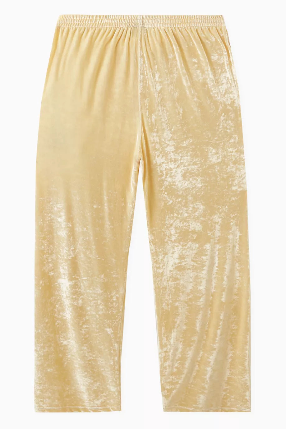 Baggy Oversized Pants in Shiny Velvet