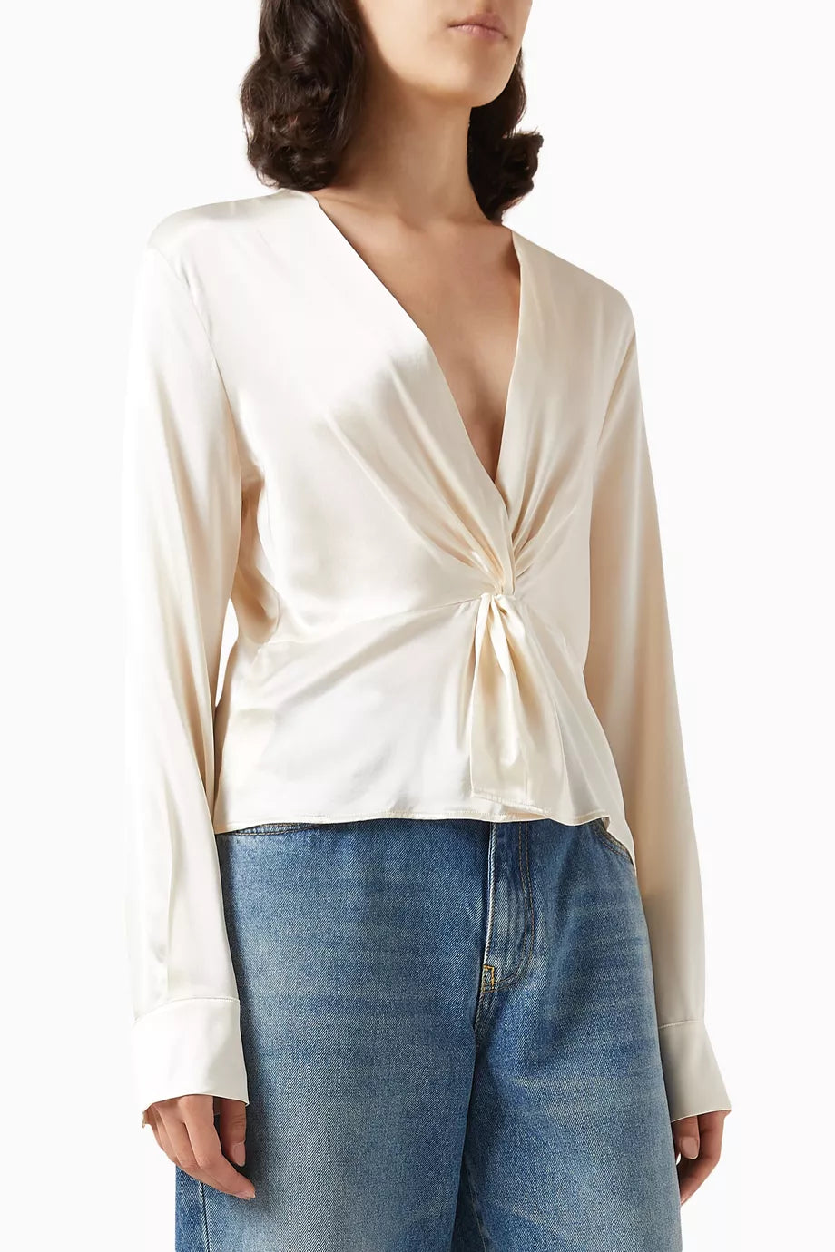 Baradero Twist Top in Silk