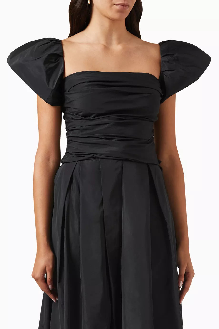 Debra Top in Taffeta