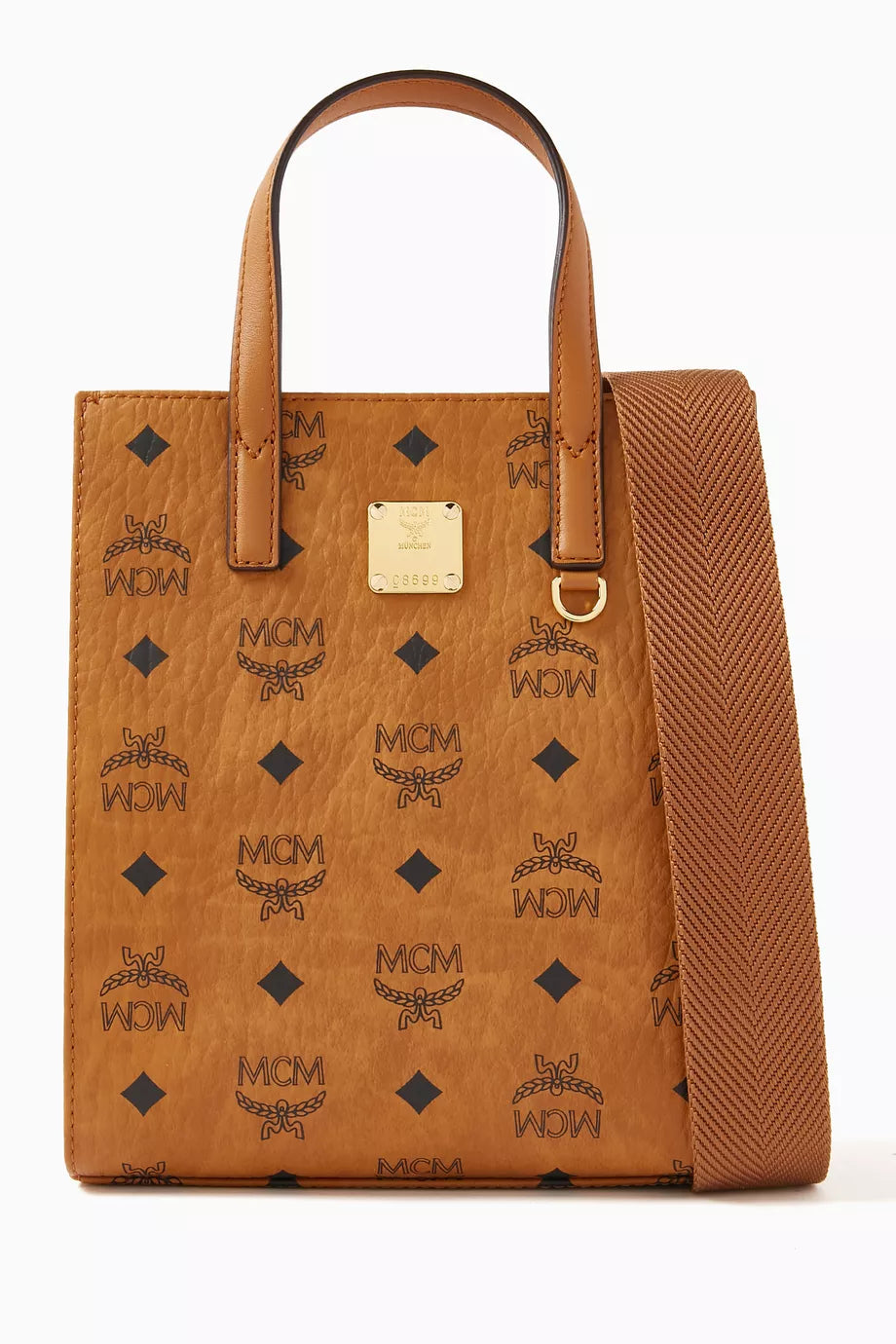 Mini Aren Tote Bag in Visetos Canvas