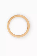 Circular Single Earring in Yellow Gold-plating