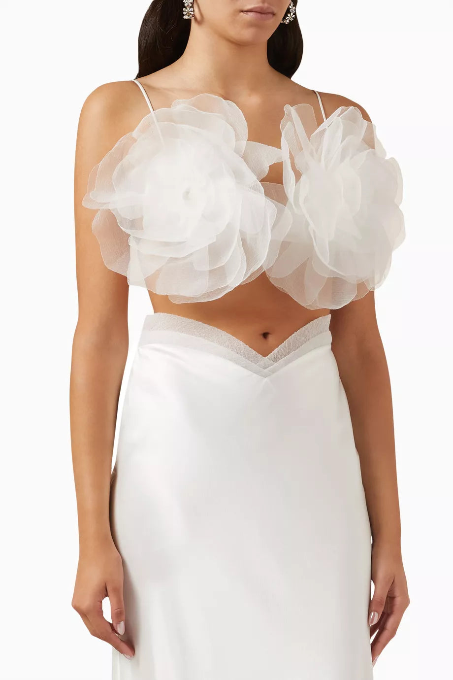 Lotus Blossom Top in Organza