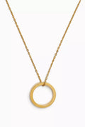 Logo Ring Necklace