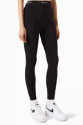 Logo Trim Leggings