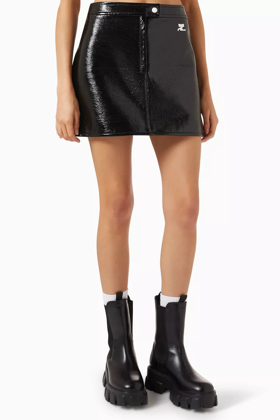 Mini Skirt in Vinyl