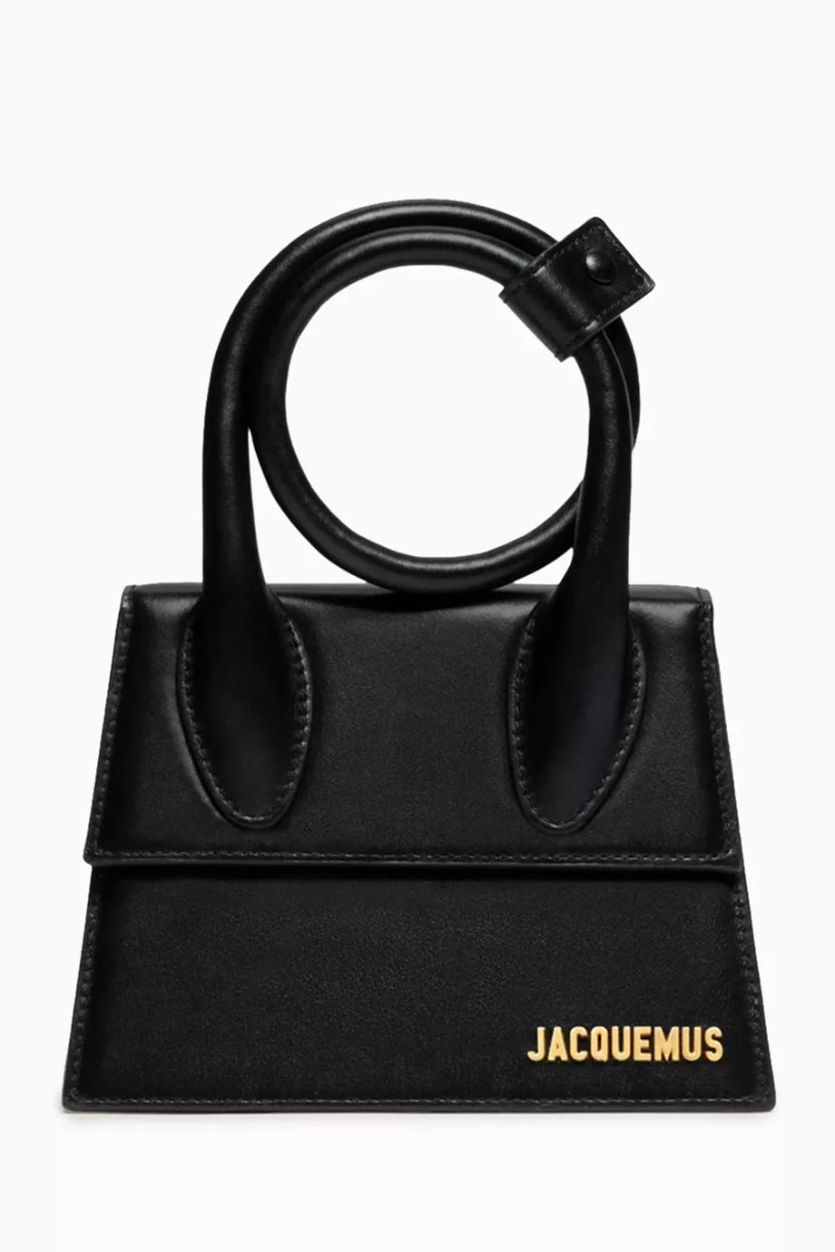 Le Chiquito Noeud Tote Bag in Smooth Cowskin Leather