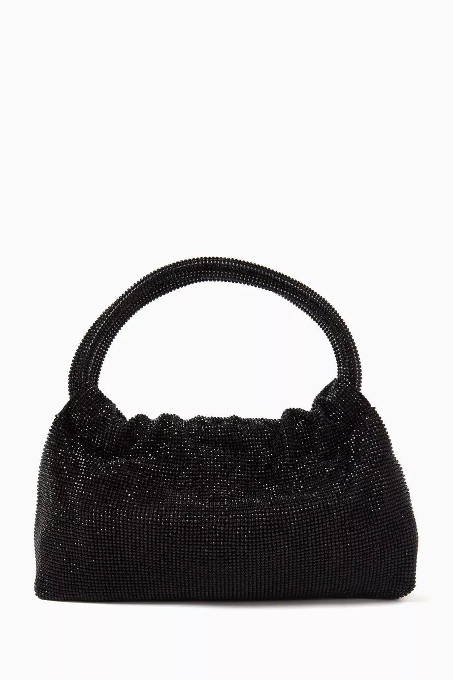 Ellerie Mini Crystal Shoulder Bag in Mesh