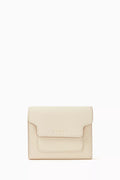Flap Wallet in Saffiano Leather