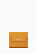 Flap Wallet in Saffiano Leather