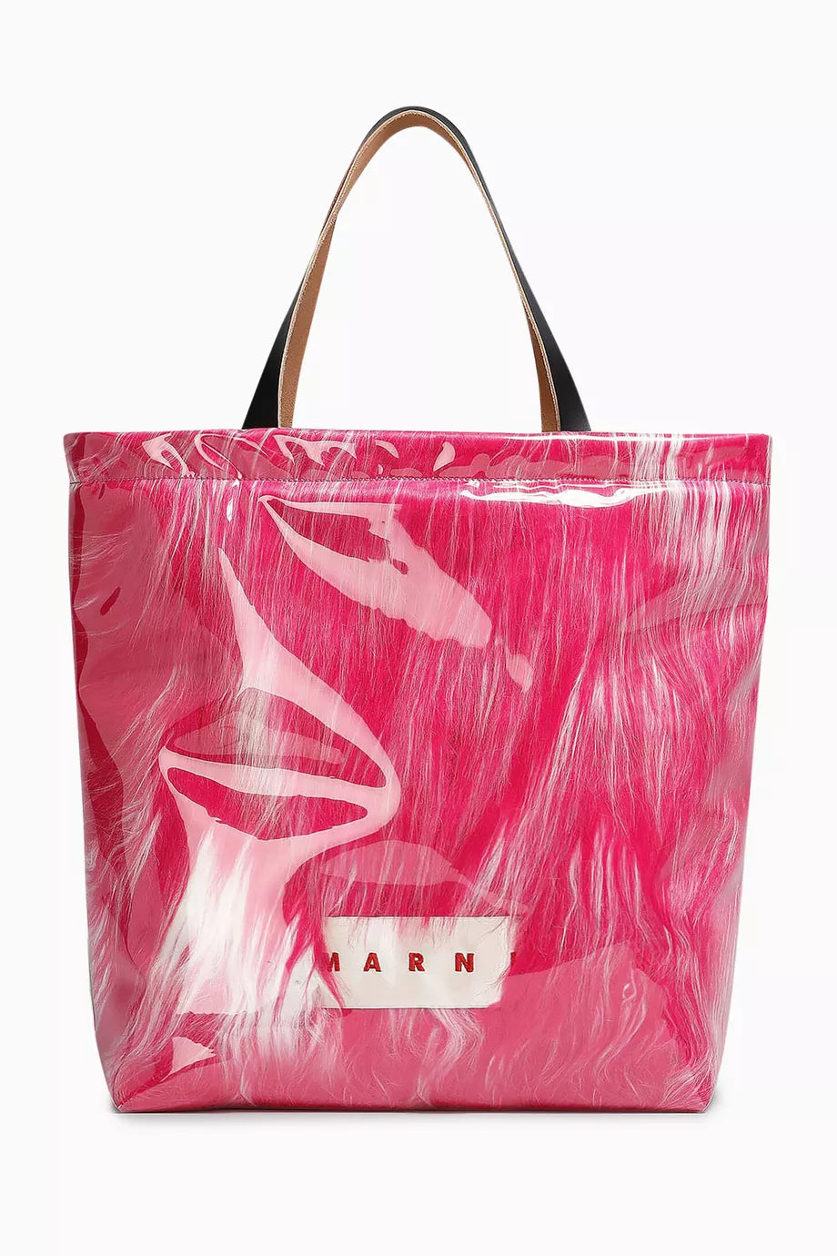 Logo Patch Tote Bag in PVC