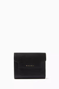 Flap Wallet in Saffiano Leather
