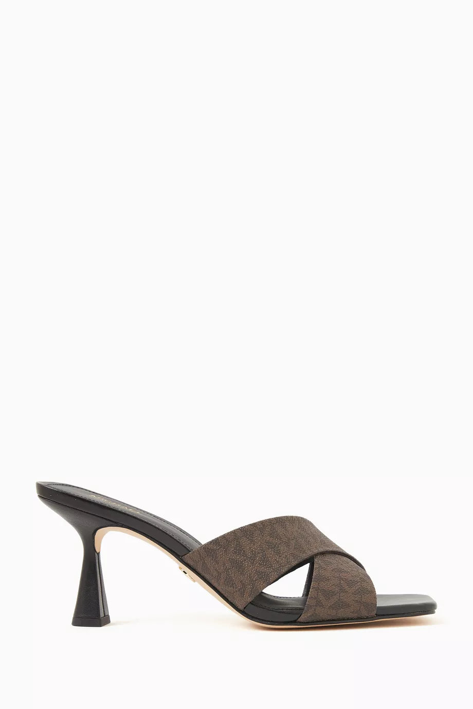 Clara Monogram 75 Mules in Leather