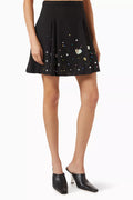 Embellished Mini Skirt