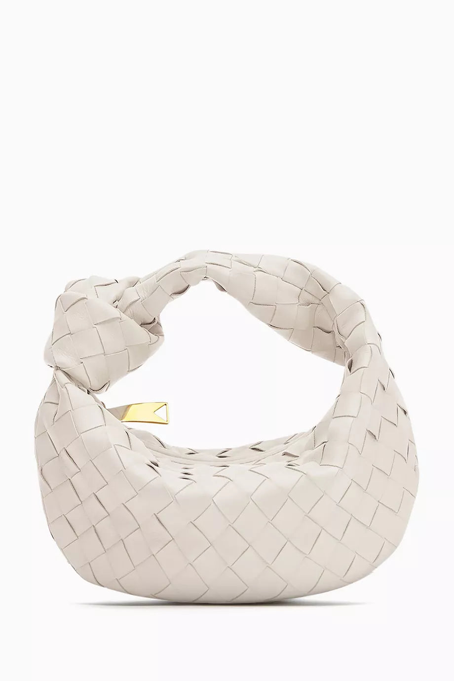 Mini Jodie Top Handle Bag in Intrecciato Leather
