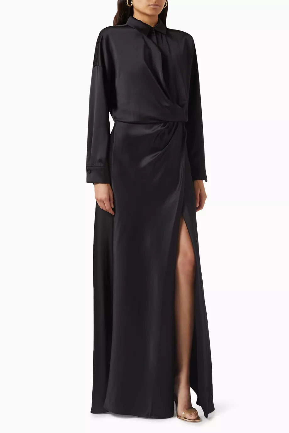 Attivita Dress in Satin