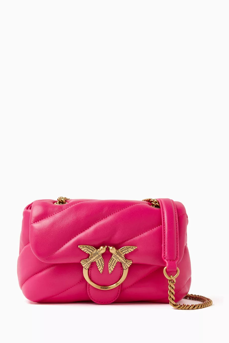 Mini Love Puff Crossbody Bag in Nappa Leather