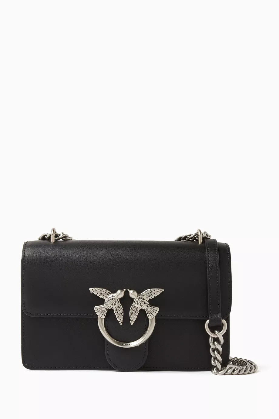 Mini Love One Crossbody Bag in Smooth Leather