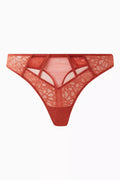 Mid-waist Thong in Lace